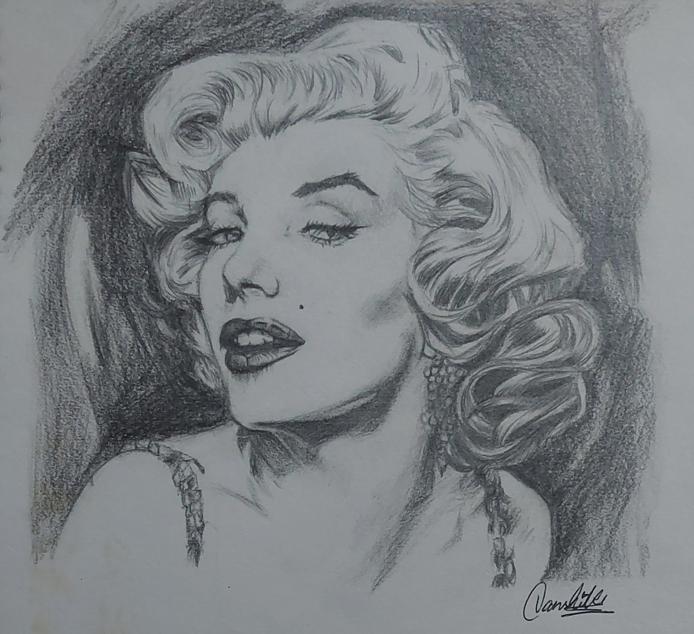 Marilyn Monroe Graphite